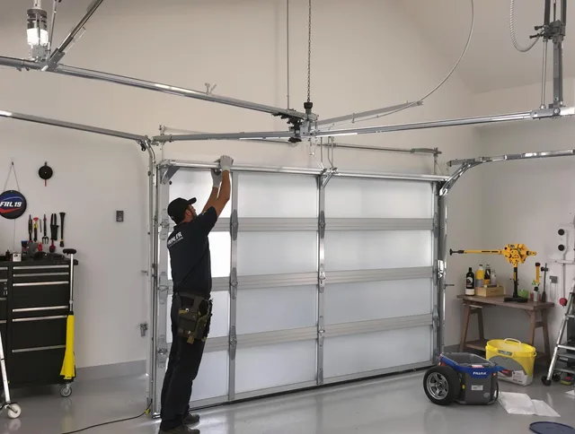 Brook Park Garage Door Repair certified team performing precision garage door installation in Brook Park