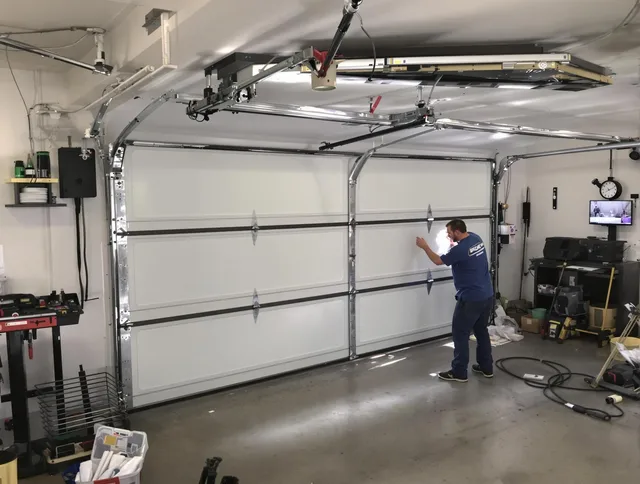 Professional garage door repair service by Brook Park Garage Door Repair in Brook Park