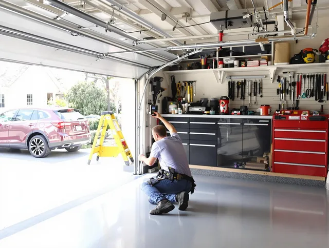 Local garage door repair service by Brook Park Garage Door Repair in Brook Park